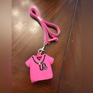 Nurse Scrub Top Hand Sanitizer Holder